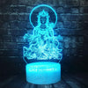 Lampe 3D Bouddha