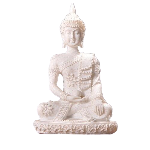 Statue Bouddha Thai Blanc