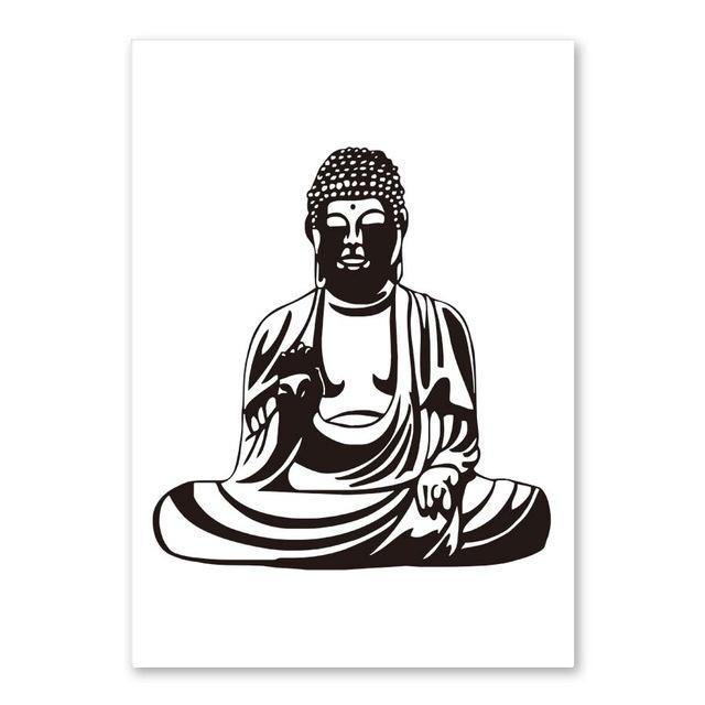 Dessin Bouddha ZEN Statue Du Bouddha