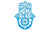 Sticker Bouddha Bleu
