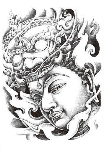 Tatouage Bouddha Roi