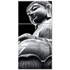Tableau Bouddha Shakyamuni Noir et Blanc