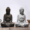 Statue Bouddha Extérieur Méditation