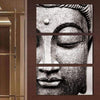 Tableau Bouddha Visage du Bouddha sculpté