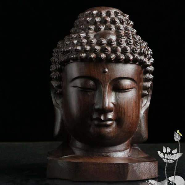 Statue Visage Sakyamuni