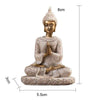 Statue Bouddha assis méditation(Grès)