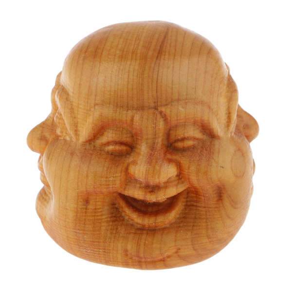 Statue Bouddha Quatre visages en bois
