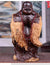 Grande Statue Bouddha bois Acajou