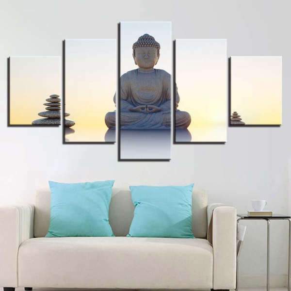 Tableau Bouddha Méditation Zen