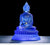 Statue Bouddha Médecine bleu assis