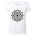 T-shirt Bouddha Mandala noir femme