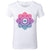 T-shirt Bouddha Mandala Rose femme