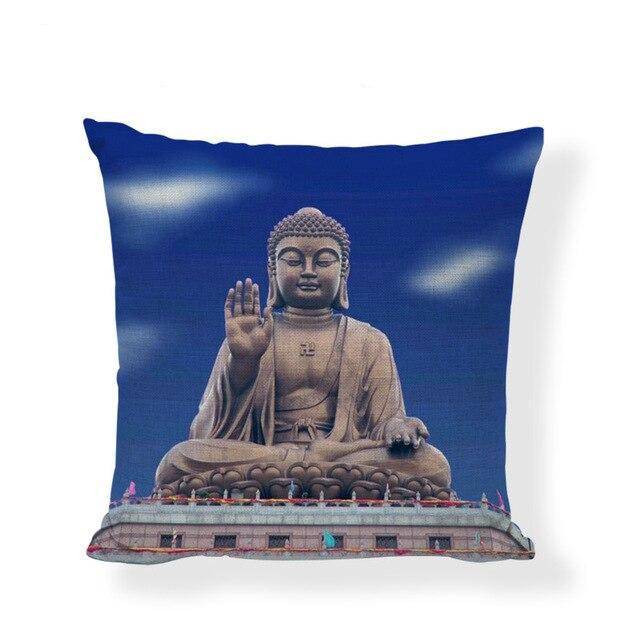 Housse de Coussin Bouddha