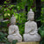 Statue Bouddha jardin zen