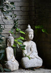 Statue Bouddha jardin zen