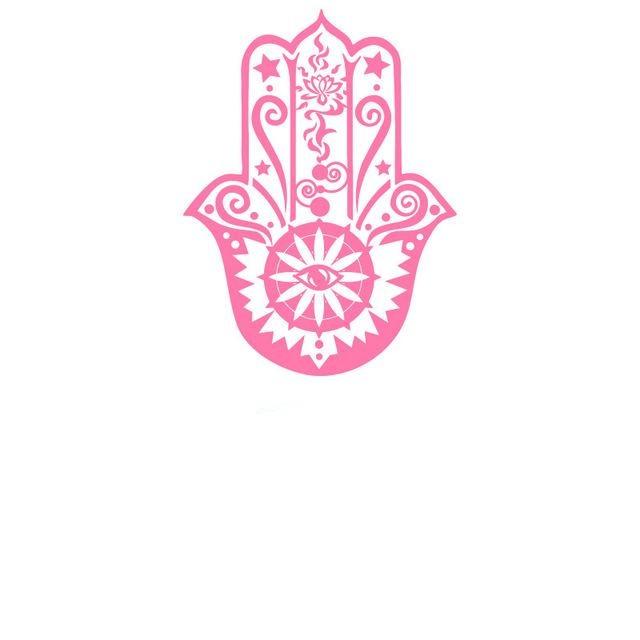 Sticker Bouddha Rose