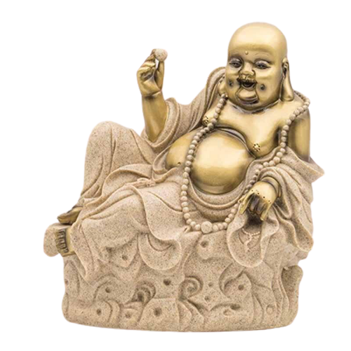Statue Bouddha Rieur Grand Taille