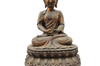 Statue Bouddha Gris