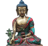 Statue   Bouddha Couleur