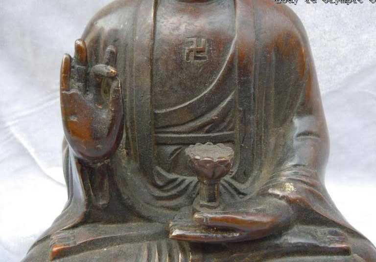 Statue Bouddha Bronze Renforcé