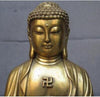 Statue Bouddha de la sagesse dorée