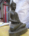 Statue Bouddha Jardin Zen