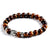 Bracelet Bouddha perles marrons