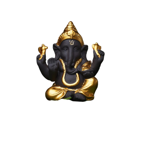 Statue Ganesh en Or