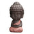 Petite Statue Moine Bouddha Rouge Clair