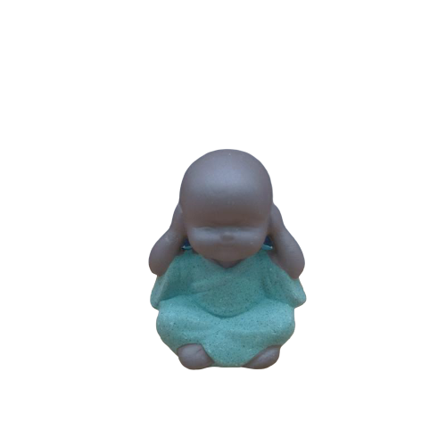 Petite Statuette Bouddha Vert