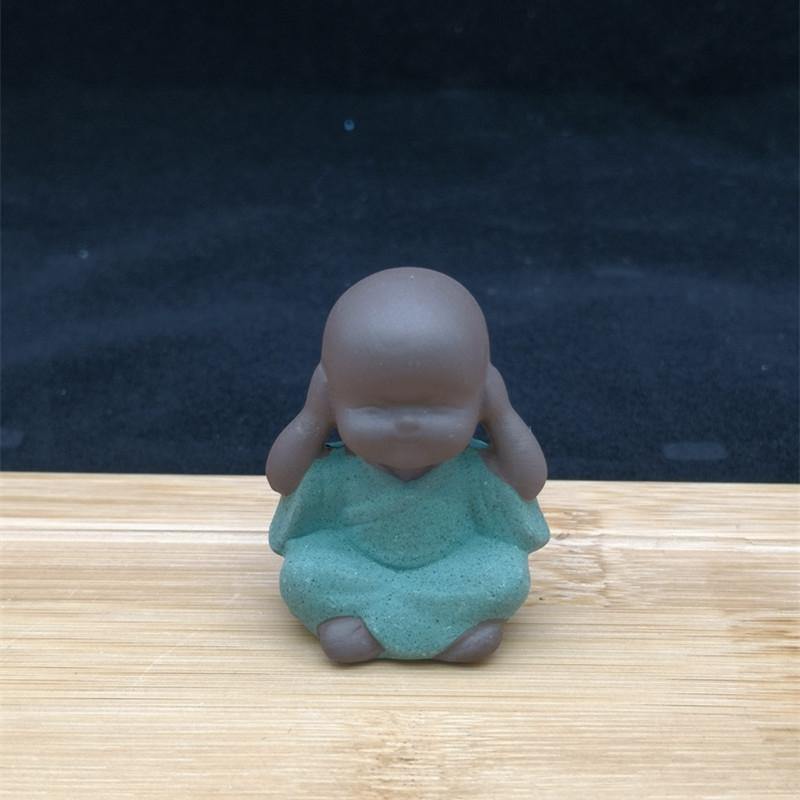 Petite Statuette Bouddha Vert