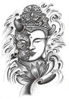 Tatouage Bouddha Oni