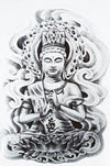 Tatouage Bouddha <b> Réaliste