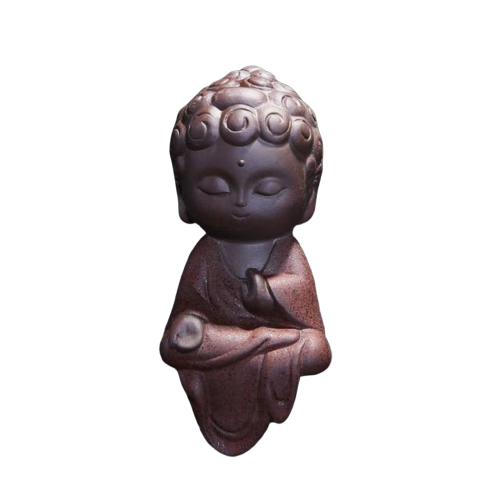 Bouddha Méditation Rouge