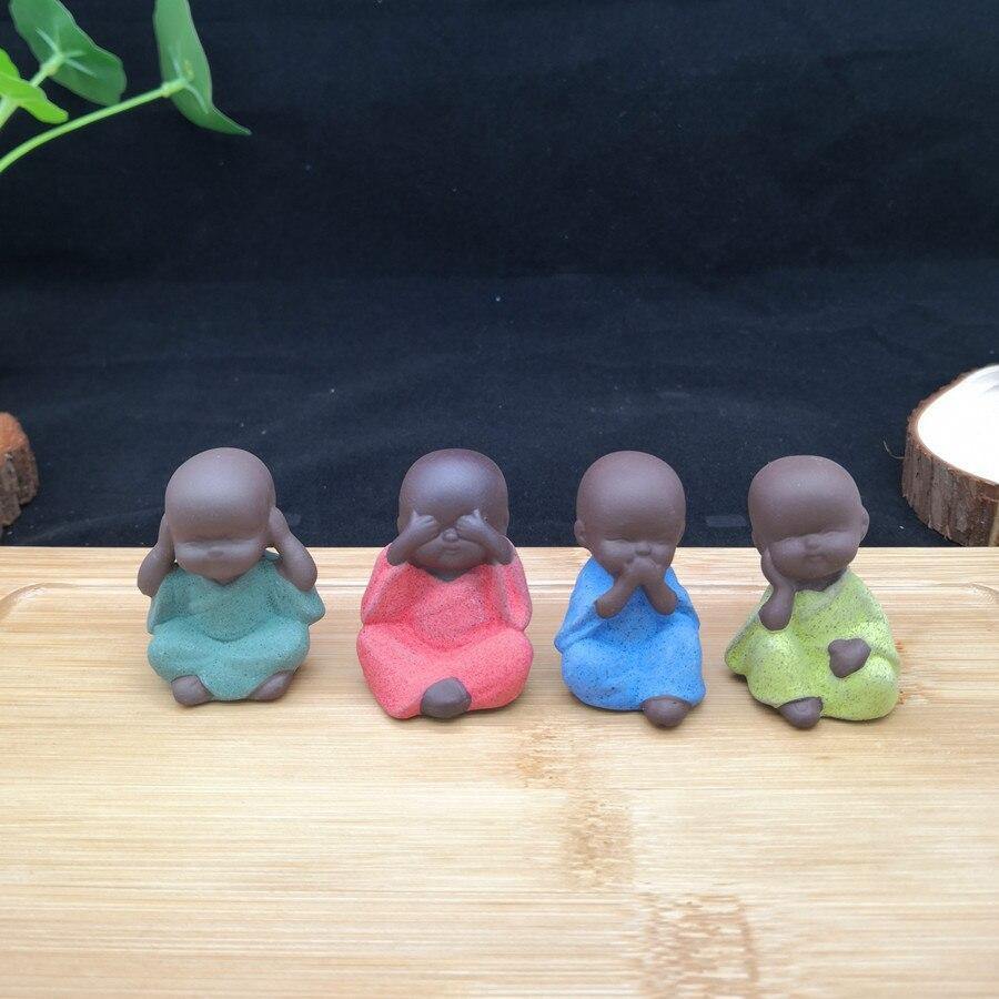 Petite Statuette Bouddha Vert