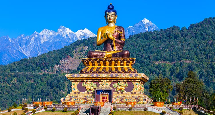 hindou statue bouddhiste