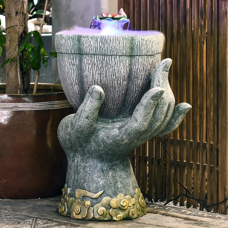 Fontaine Bouddha Main