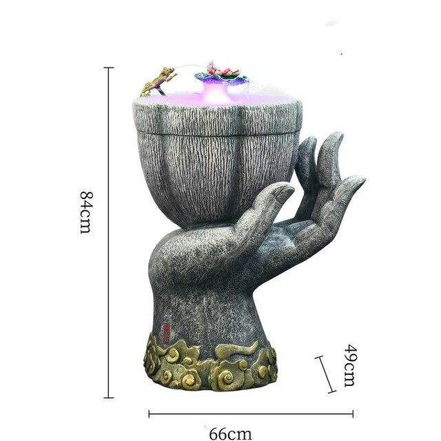 Fontaine Bouddha Main