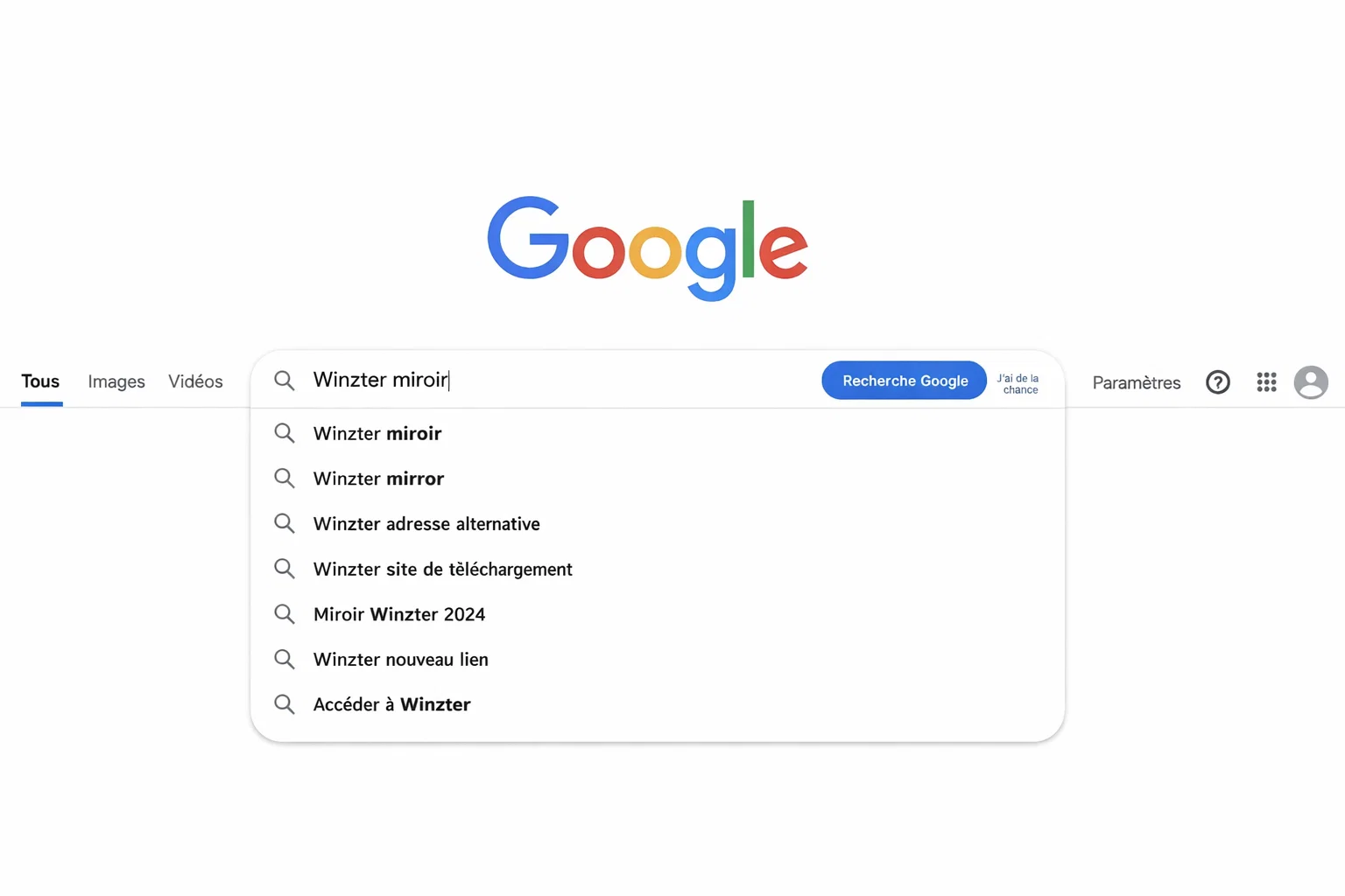 Pourquoi Winzter ne fonctionne pas et comment trouver un miroir actuel