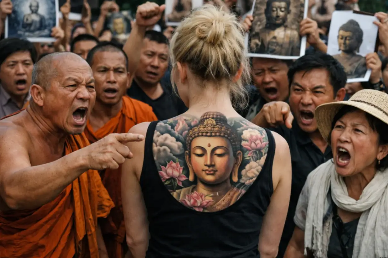 Tatouage Bouddha scandale et débat culturel mondial