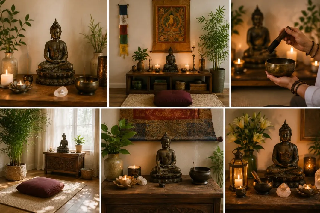 Autel Bouddha maison : comment créer un espace respectueux