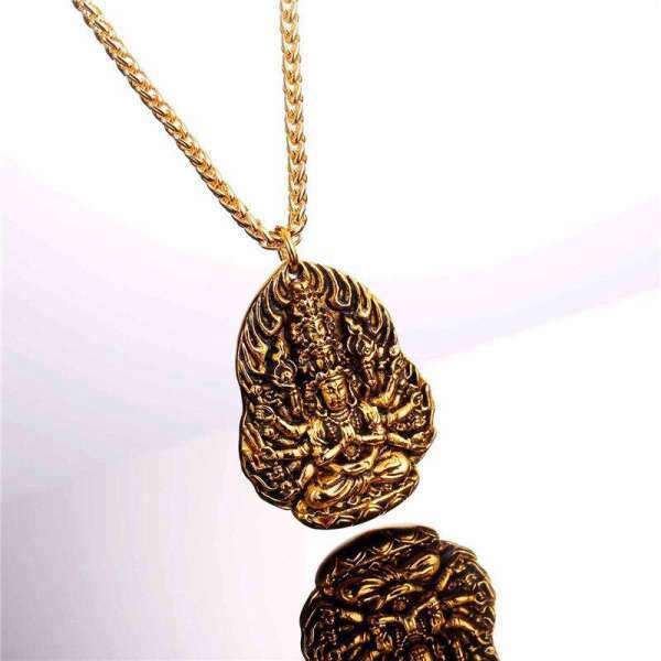 Pendentif Bouddha Avalokitesvara méditation