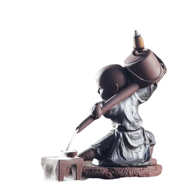 Porte Encens Moine Porteurs De Dos