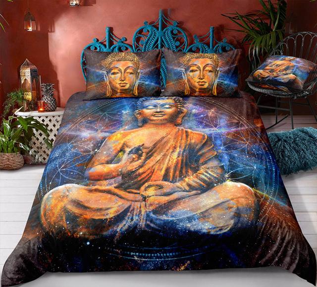 Parure Housse Couette Bouddha