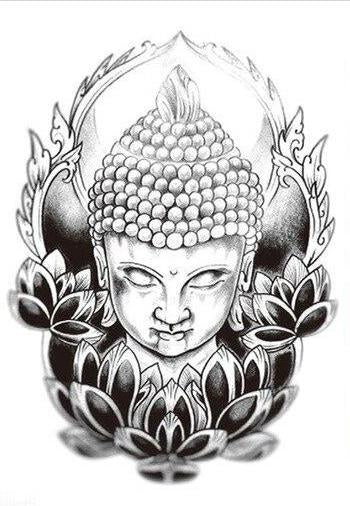 Tatouage Bouddha Lotus
