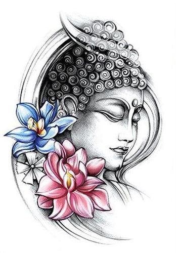 Tatouage Bouddha Simple